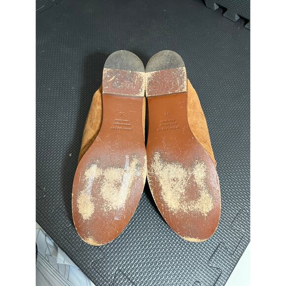 Jenni‎ Kayne Womens Suede Tassle Mule Slip On Shoes Suede Leather Size 36 US 6 - Picture 6 of 8